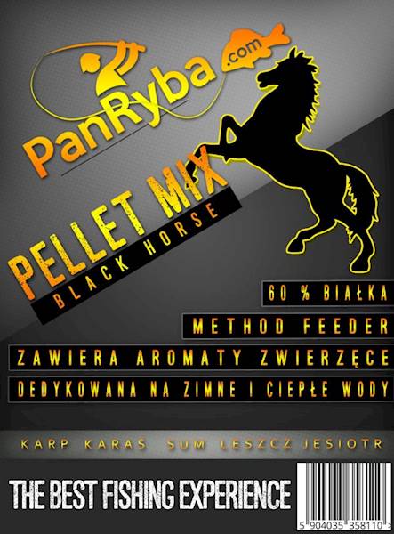 PELLET PAN RYBA BLACK HORSE