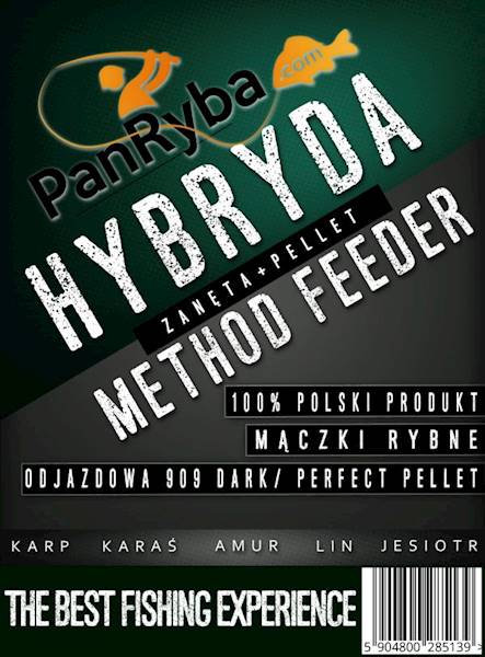 PELLET PAN RYBA HYBRYDA METHOD FEEDER