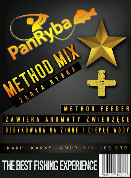 PAN RYBA ZANĘTA  METHOD MIX ZŁOTA RYBKA +