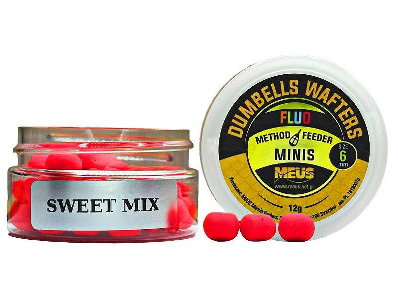 DUMBELLS WAFTERS 6MM MEUS SWEET MIX