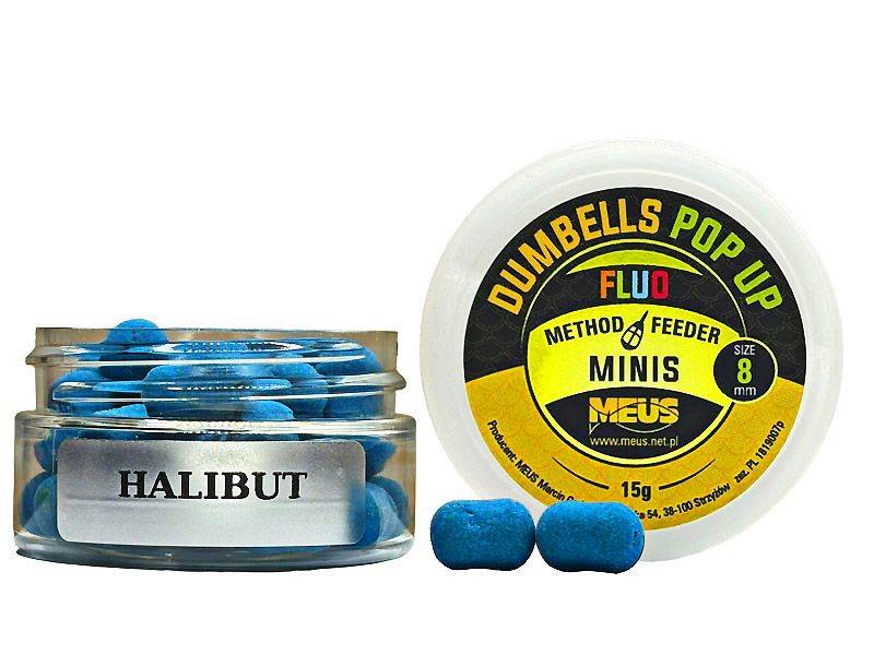 DUMBELLS POP UP MINIS HALIBUT 8MM