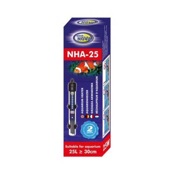 AQUA NOVA GRZAŁKA AKWARIOWA 25W NHA-25