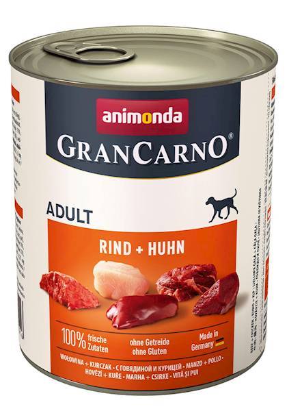 ANIMONDA GRANCARNO ADULT 800G WOŁOWINA I KURCZAK