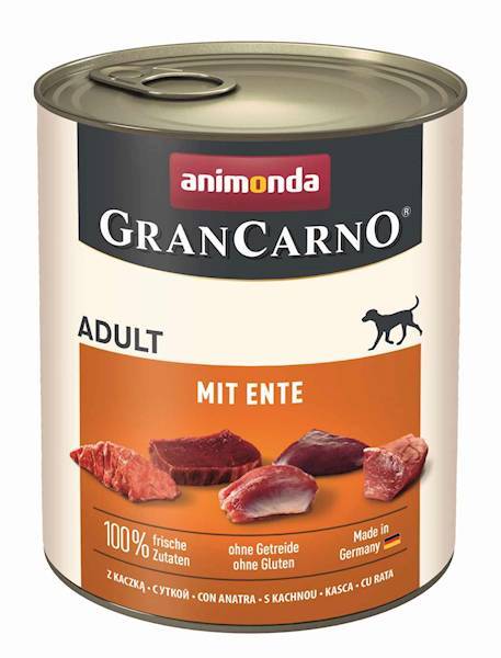 ANIMONDA GRANCARNO ADULT 800G Z KACZKĄ 82804