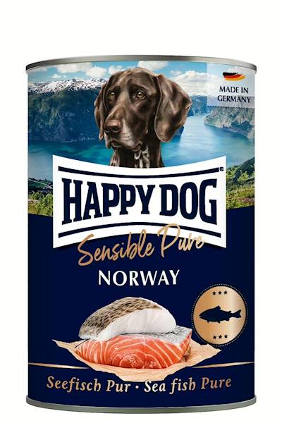 HAPPY DOG PUSZKA ŁOSOŚ 800G