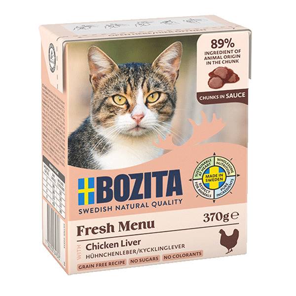 KAWAŁKI W SOSIE Z WĄTRÓBKĄ KURCZAK W SOSIE 370G