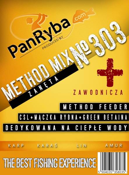 PAN RYBAMETHOD MIX  303+ ZAWODNICZA