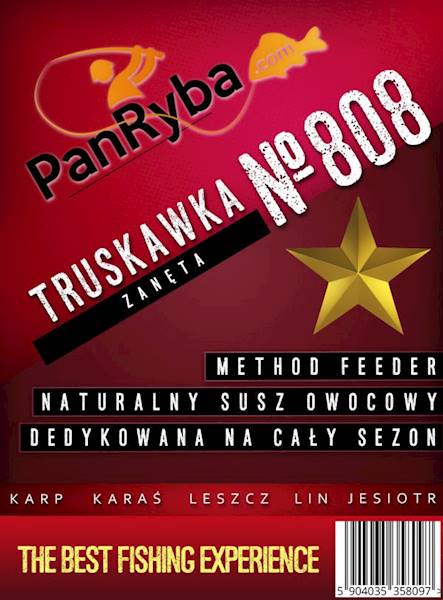 ZANĘTA PAN RYBA TRUSKAWKA N'808