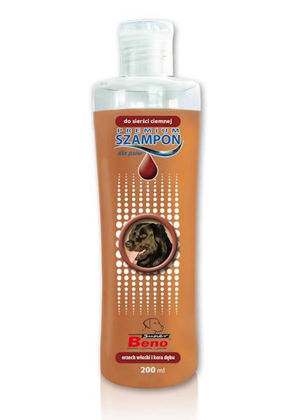 SZAMPON DO CIEMNEJ SIERŚCI SUPER BENO 250ML