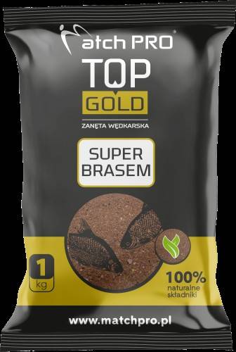 ZANĘTA MATCH PRO TOP GOLD 1KG SUPER BRASEM