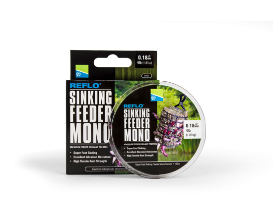 ŻYŁKA PRESTON REFLO SINKING FEEDER MONO 0,28 150G