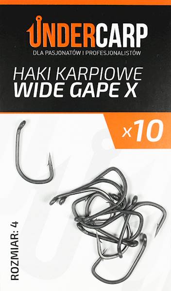 UNDERCARP HAKI KARPIOWE WIDE GAPE X ROZMIAR 4