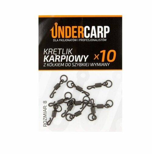 UNDERCARP KRĘTLIK KARPIOWY, KÓŁKO,SZYBKA WYMIANA 8