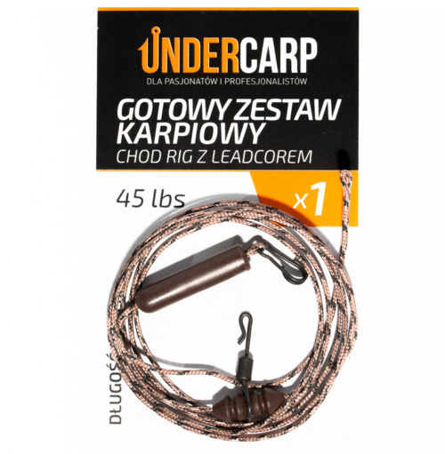 UNDERCARP GOTOWY ZESTAW KARPIOWY CHOD RIG Z LEADCO