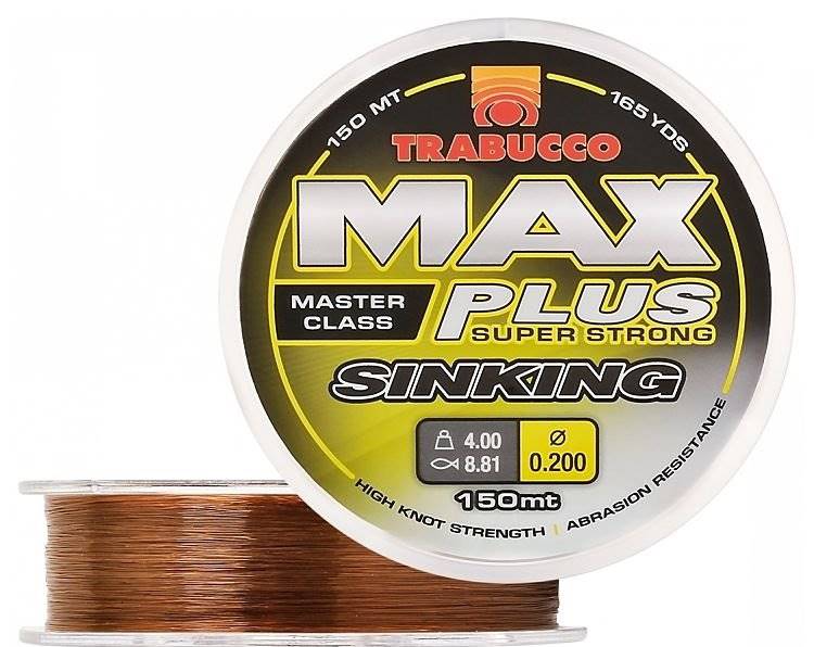 TRABUCCO MAX PLUS SINKING 0,20/4,00/150MT