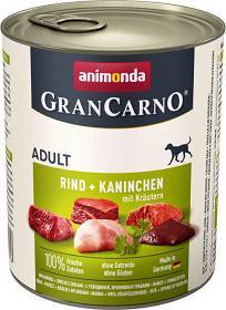 ANIMONDA GC PIES WOŁOWINA KRÓLIK Z ZIOŁAMI 800G