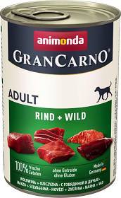 ANIMONDA GC ADULT PIES WOŁOWINA DZICZYZNA 400G
