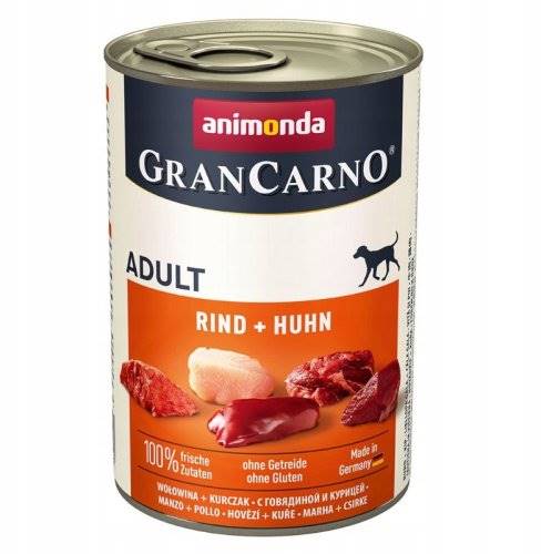 ANIMONDA GC PIES ADULT WOŁOWINA DRÓB 400G
