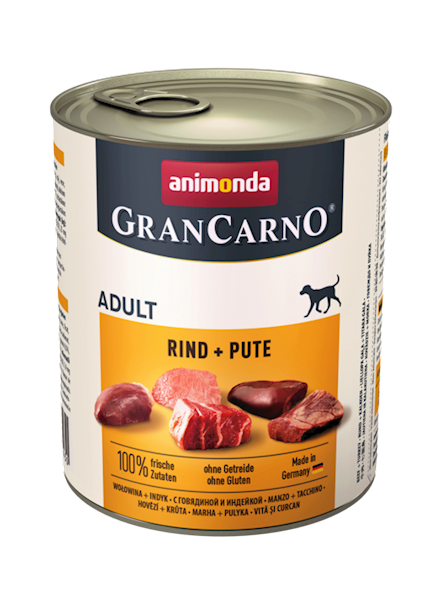 ANIMONDA GC WOŁOWINA INDYK ADULT PIES 800G