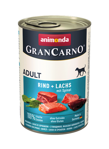 ANIMONDA GRANCARNO ADULT 400G WOŁOWINA I ŁOSOŚ