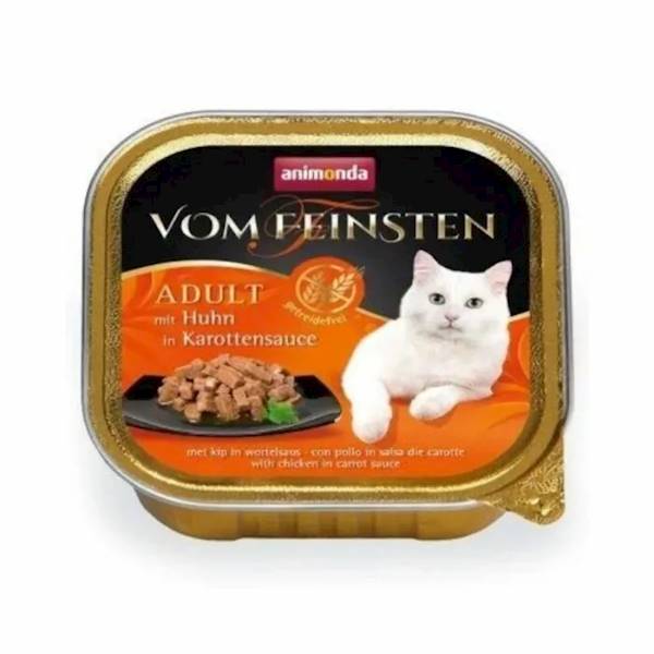 ANIMONDA VOM FEINSTEN 100G KOT KURCZAK W SOSIE MAR