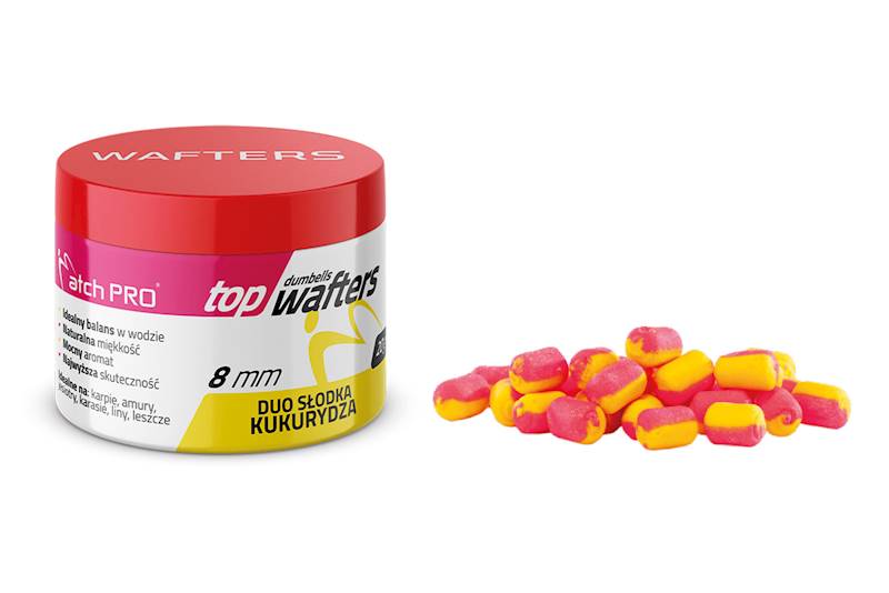 TOP WAFTERS 8MM DUO SŁODKA KUKURYDZA