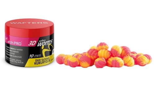 3D WAFTERS WORMS 10MM DUO SŁODKA KUKURYDZA