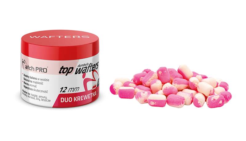 TOP DUMBELLS WAFTERS 12MM DUO KREWETKA