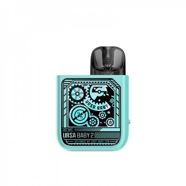 POD Lost Vape Ursa Baby 2 Pop Blue x Time Gear