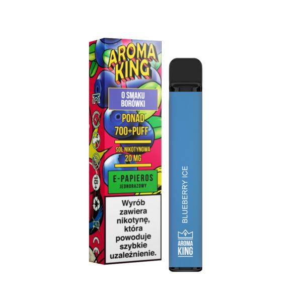 Jednorazowy AROMA KING 700 Blueberry Ice