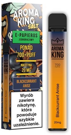 Jednorazowy AROMA KING 700 Blackcurrant Anise