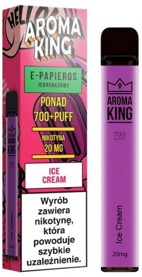 Jednorazowy AROMA KING 700 Ice Cream