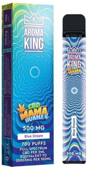 Jednorazowy AK Mama Huana CBD 250mg Blue Dream
