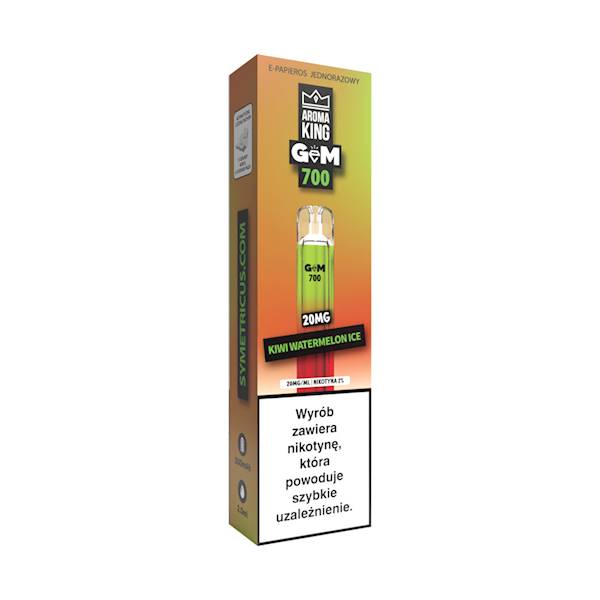 Jednorazowy AROMA KING GEM BAR Kiwi Watermelon Ice