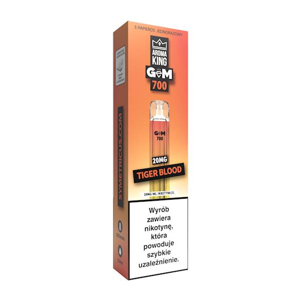 Jednorazowy AROMA KING GEM BAR Tiger Blood
