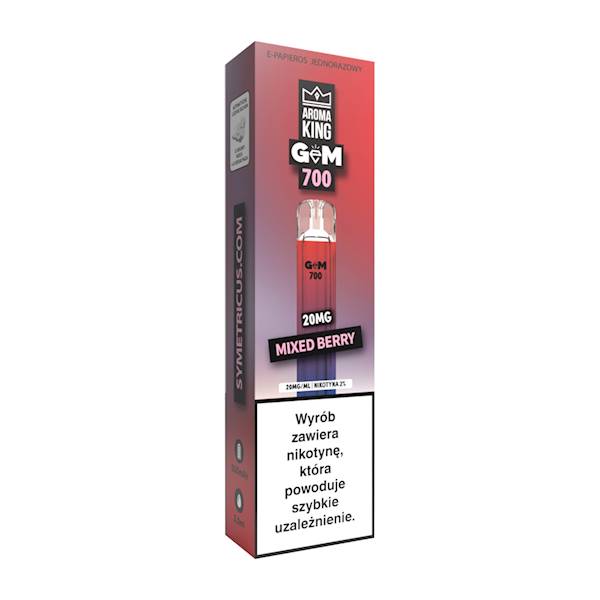 Jednorazowy AROMA KING GEM BAR Mixed Berry