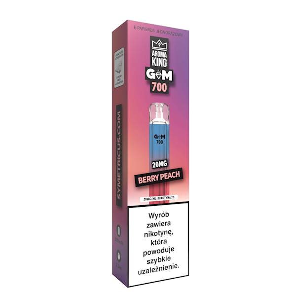 Jednorazowy AROMA KING GEM BAR Berry Peach