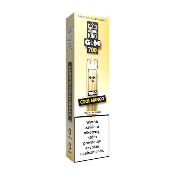 Jednorazowy AROMA KING GEM BAR Cool Mango