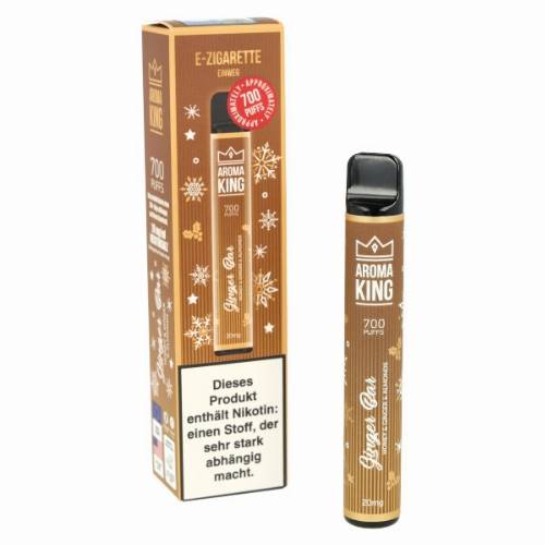 Jednorazowy AROMA KING 700 HONEY & GINGER 20mg