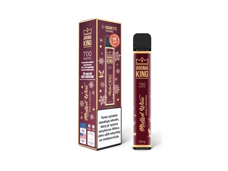 Jednorazowy AROMA KING 700 WINES & CINNAMON 20mg