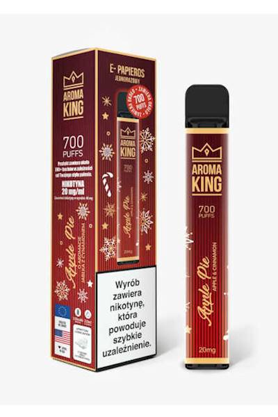 Jednorazowy AROMA KING 700 APPLE & CINNAMON 20mg