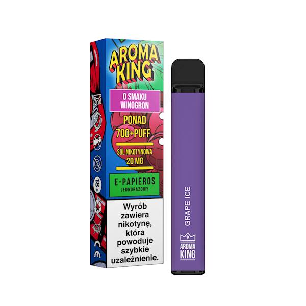 Jednorazowy AROMA KING 700 Energy Grape