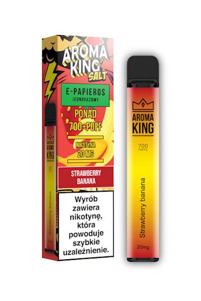 Jednorazowy AROMA KING 700 Banana Strawberry