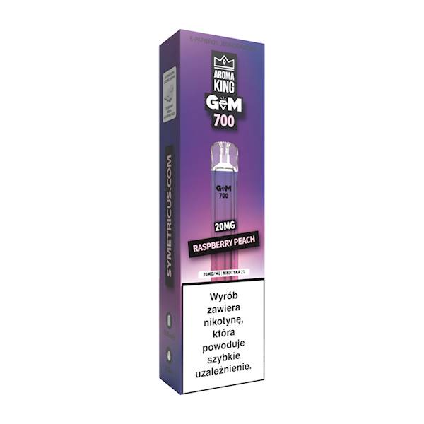 Jednorazowy AROMA KING GEM BAR Rasp blue lemon