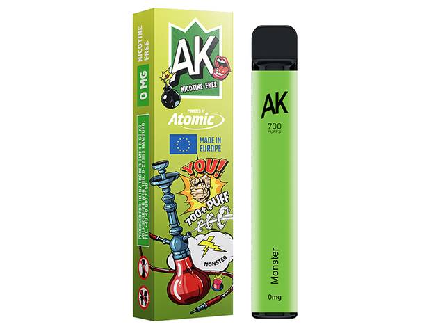 Jednorazowy AK Hookah 700 Monster 0mg
