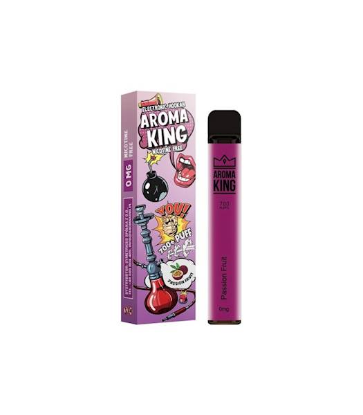 Jednorazowy AK Hookah 700 Passion Fruit 0mg