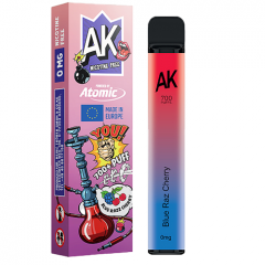 Jednorazowy AK Hookah 700 Blue Razz Cherry 0mg