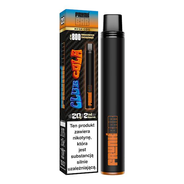 Jednorazowy FRUNK BAR MESH Club Cola 20mg