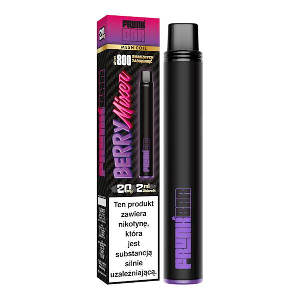 Jednorazowy FRUNK BAR MESH Berry Mixer 20mg