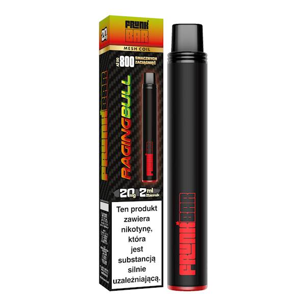 Jednorazowy FRUNK BAR MESH Raging Bull 20mg